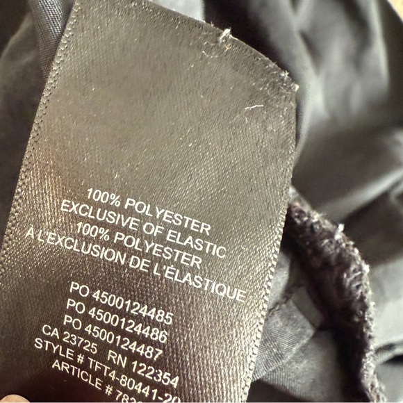 Wilfred Aritizia Black Smocked Maxi Dress - Light Weight Adjustable Straps - - Picture 6 of 6